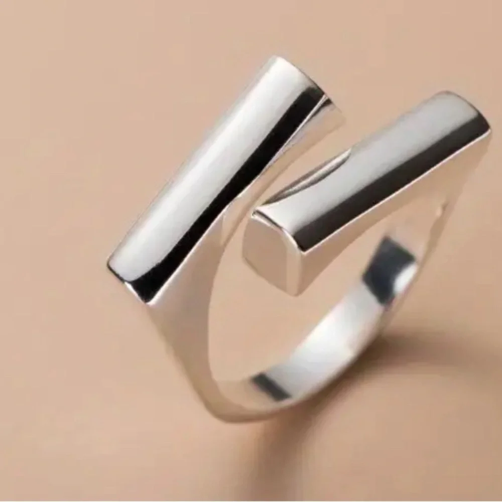 Silver Ring modern Ring adjustable New Stylish 🔥🔥